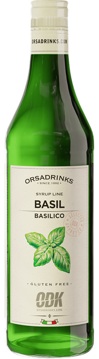 Garrafa Syrup Basil